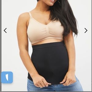 motherhood maternity tummy sleeves - black and white